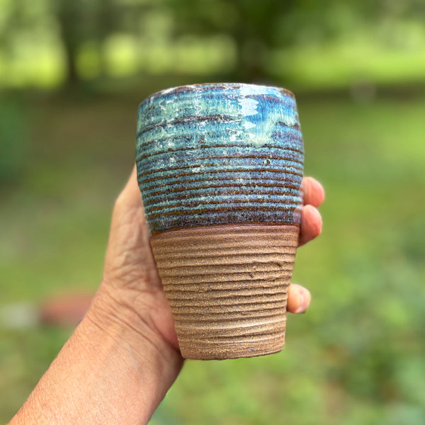COMFORT CUP in Serena Blue Glaze