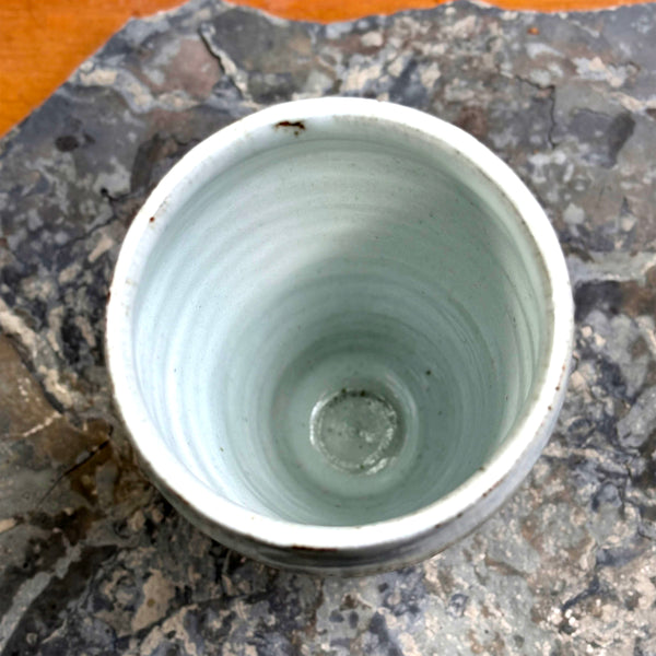 COMFORT CUP in Nutmeg White Glaze