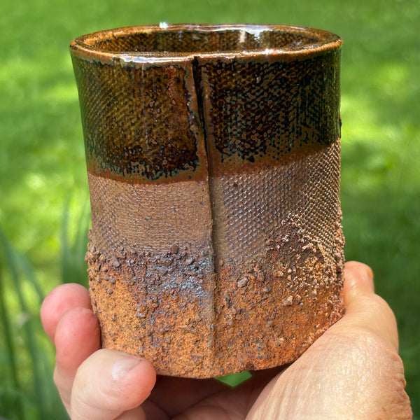 Whiskey Cup in Rich Earth glaze (#1)