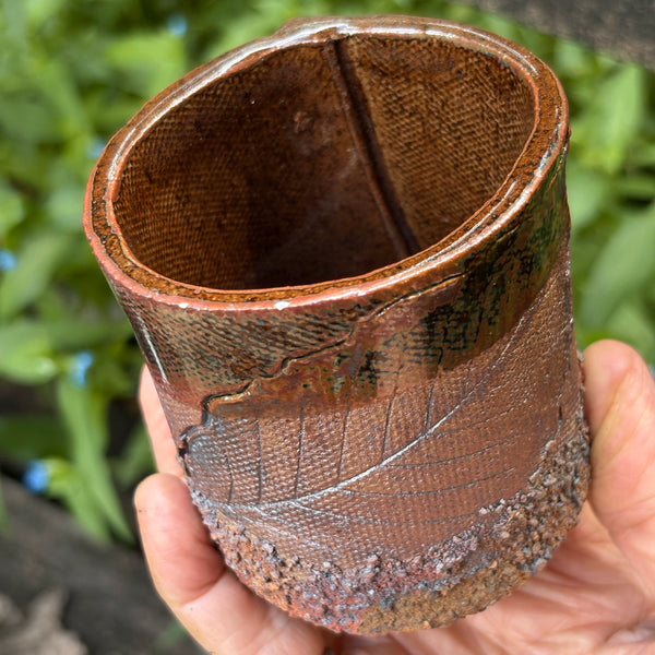 Whiskey Cup in Rich Earth glaze (#2)