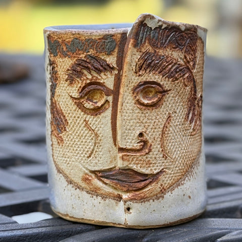 Stoneware Wrapped Tumbler (#3)