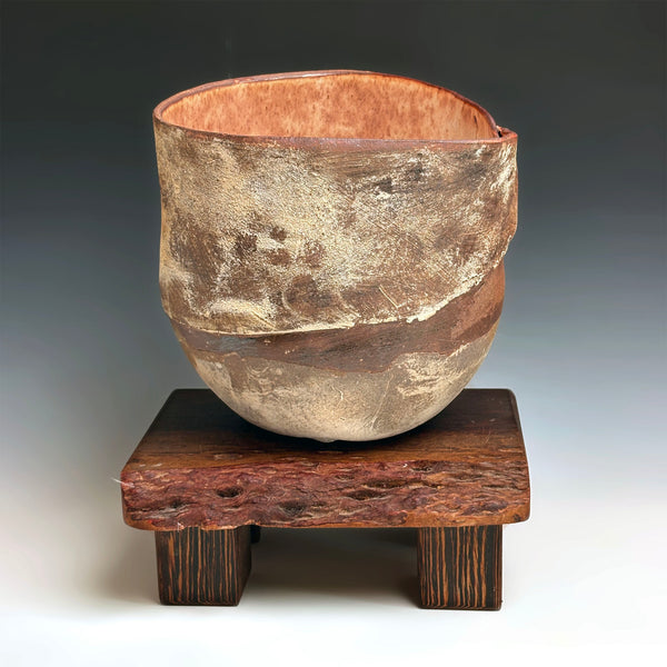 Tall Stoneware Basket (Artist #869)