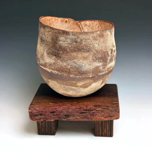 Tall Stoneware Basket (Artist #869)