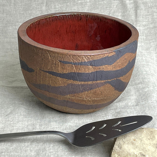 Stoneware Bread CRUCIBLE in Ruby Red (preorder)