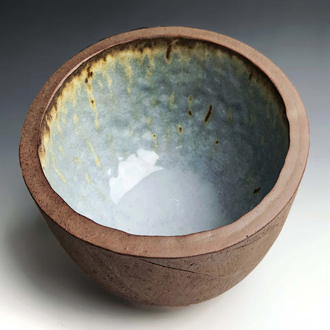 CRUCIBLE Bread Bowl in Blue Salt Glaze