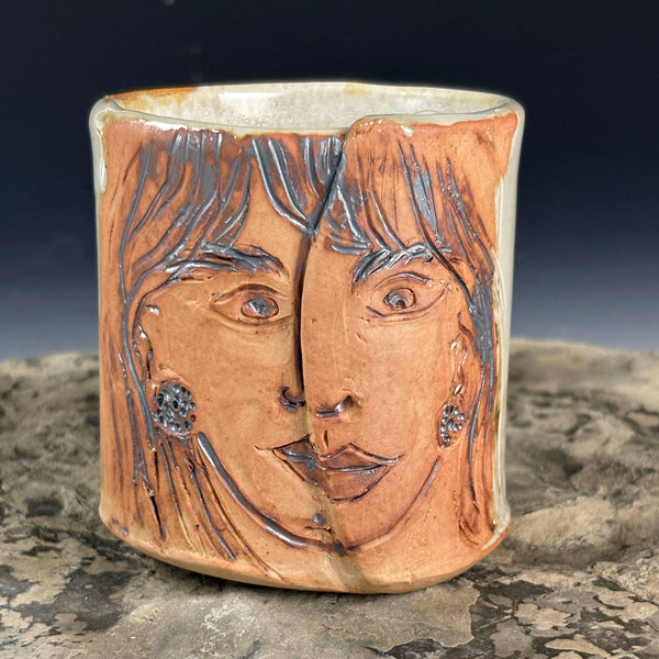 Woman with Newly Cut Bangs