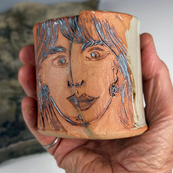 Woman with Newly Cut Bangs