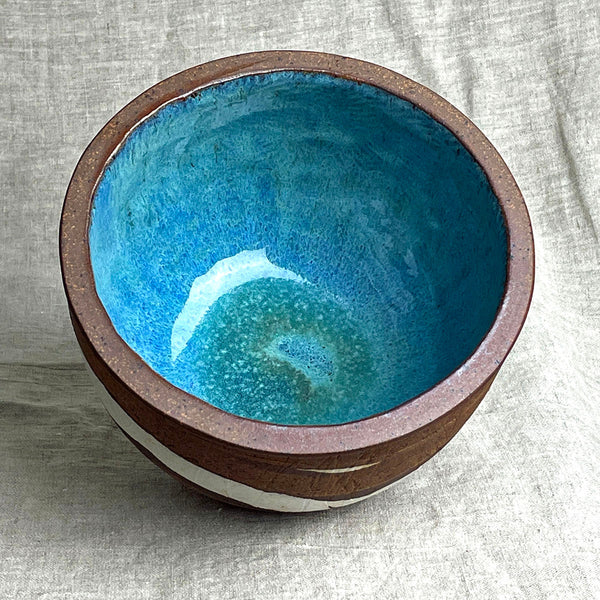 Stoneware Bread CRUCIBLE in Serena Blue (preorder)