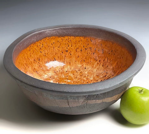 Stoneware CASSEROLE Bowl in Creme Brulee