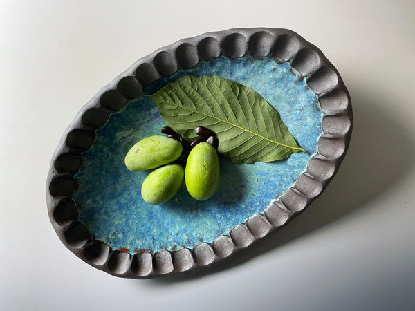 Stoneware Oval Patter